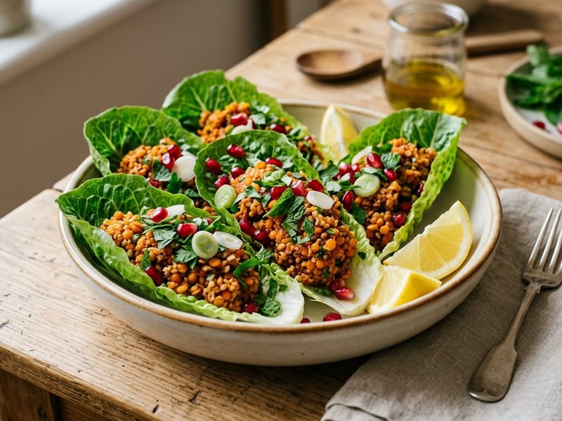 Mercimekli Bulgursalat | Türkischer Frische-Klassiker