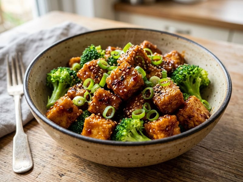 Crispy General Tso's Tofu | Sweet & Spicy Wok in 15 Min.