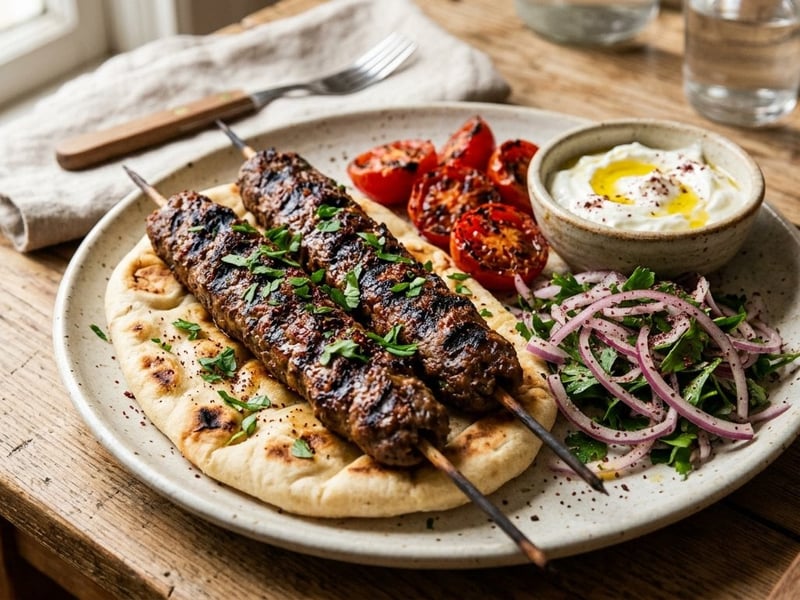 Adana Kebap | Saftige türkische Grillspieße