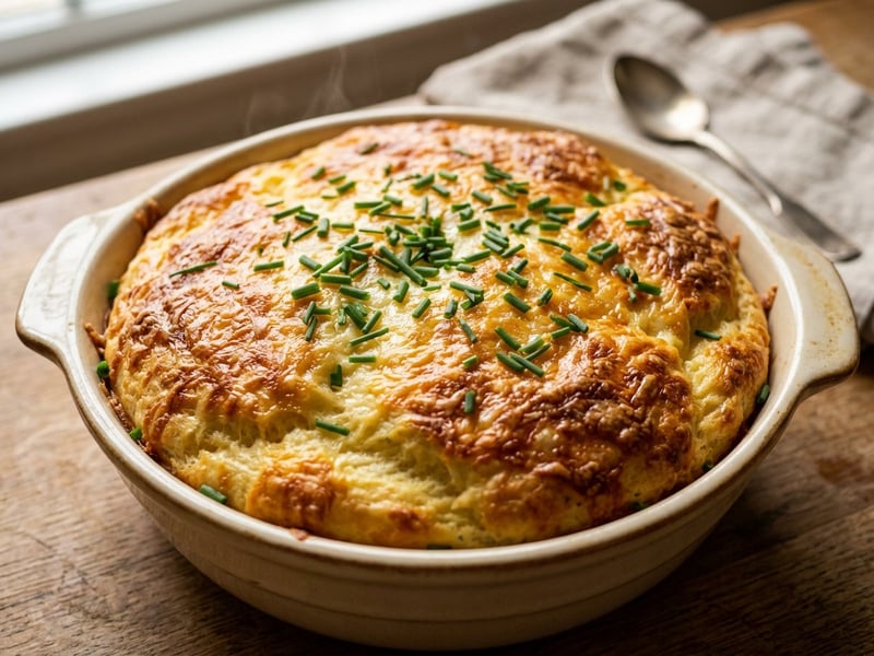Klassisches Kartoffelsoufflé | Fluffig & Goldbraun
