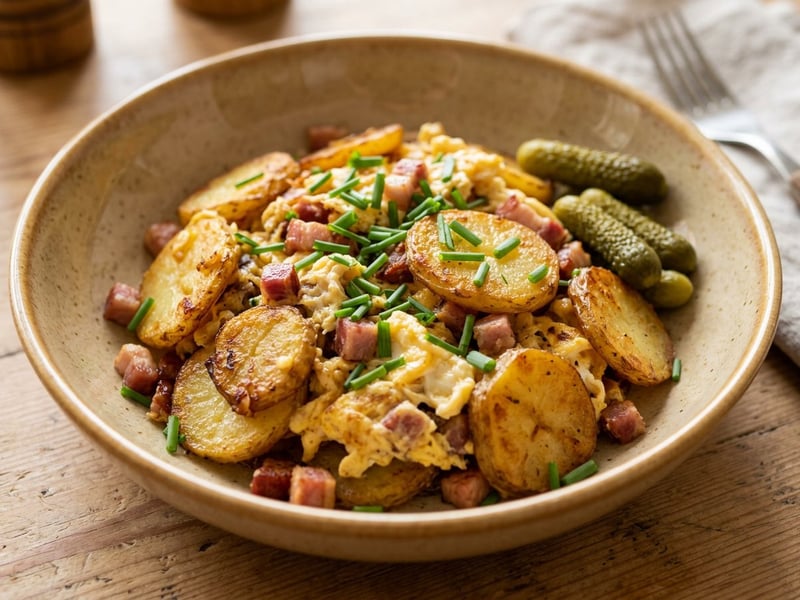 Berlin-Style Farmer's Breakfast | Hearty Brunch Classic Hoppel Poppel