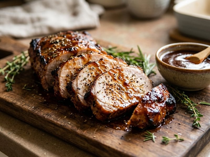 Grilled BBQ Pork Loin | Tender & Smoky