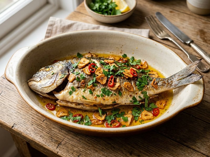 Dorada a la Bilbaína | Bilbao-style Sea Bream