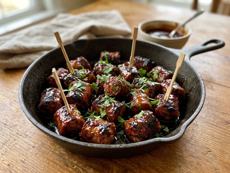 Bratwurst Burnt Ends | Caramelised & Smoky