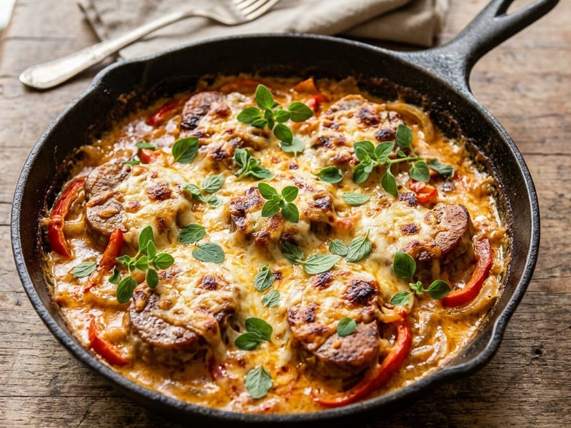 Griechisches Schweinefilet | In feiner Metaxa-Sauce
