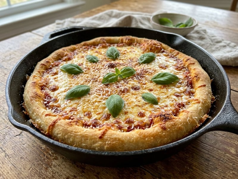 Pizza al Padellino | Crispy Turin Pan Pizza