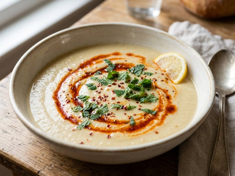 Karnabahar Çorbası | Turkish Cauliflower Soup