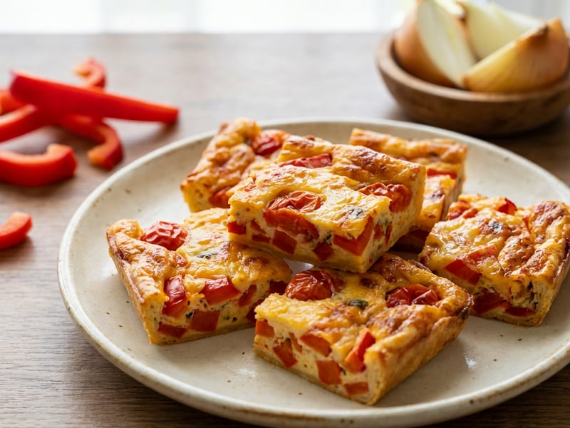 Rote Quiche Bites