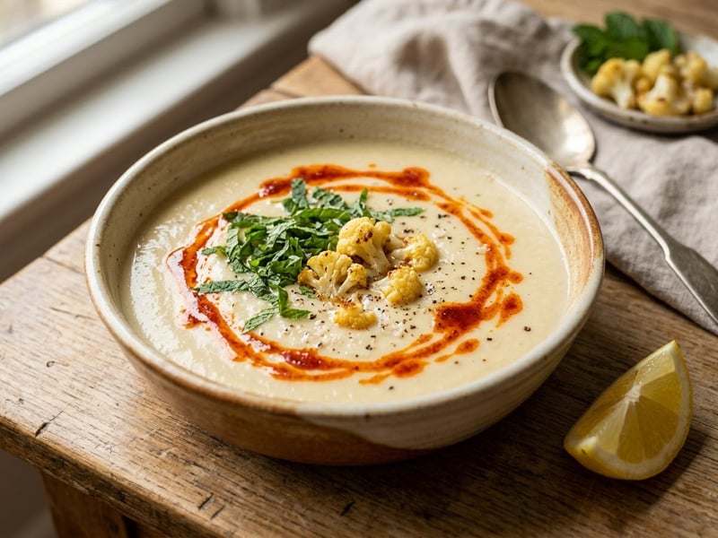 Karnabahar Çorbası | Türkische Blumenkohlsuppe