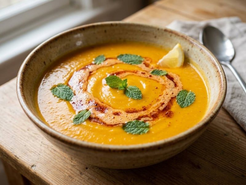 Bal Kabağı Çorbası | Türkische Kürbissuppe