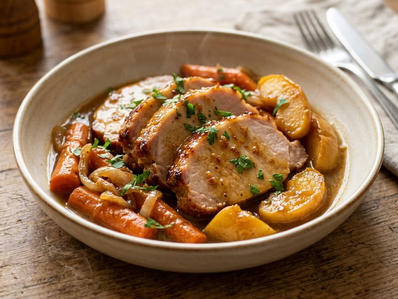 Kasseler Braten aus dem Ofen | Saftig & aromatisch
