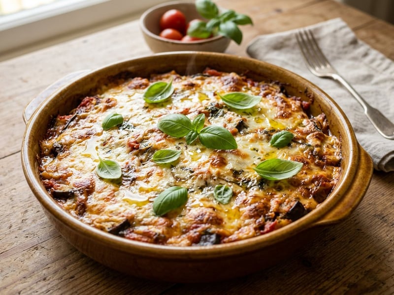 Eggplant Sformato | Creamy Italian Oven Bake
