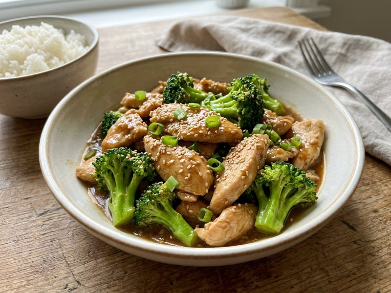 Wok Chicken with Broccoli | Crisp & Tender in 15 Min.