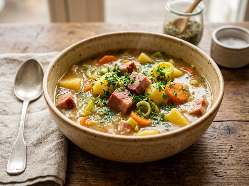 Potato Stew with Kasseler | Hearty Autumn Classic
