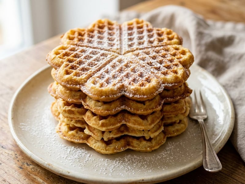 Crispy Quark Waffles | Golden-Brown Brunch Classic