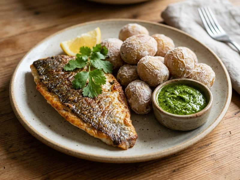 Dorada con Mojo Verde | Canarian Sea Bream