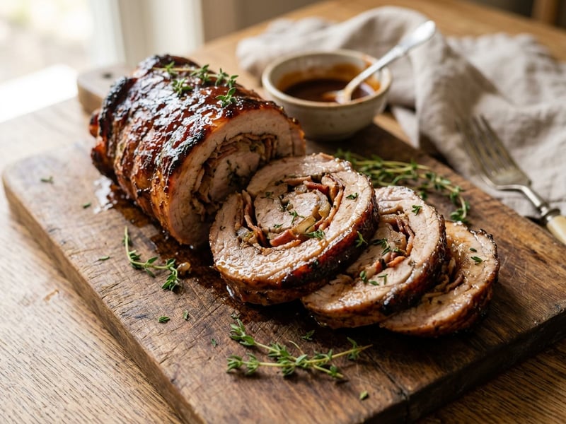 BBQ-Spießbraten vom Grill | Saftig & Rauchig