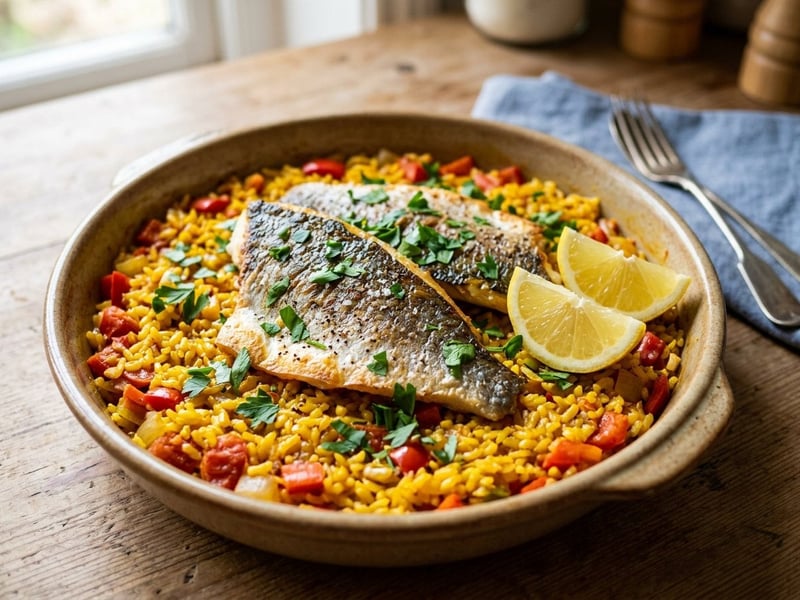 Spanish Sea Bream Rice Pot | Aromatic One-Pot