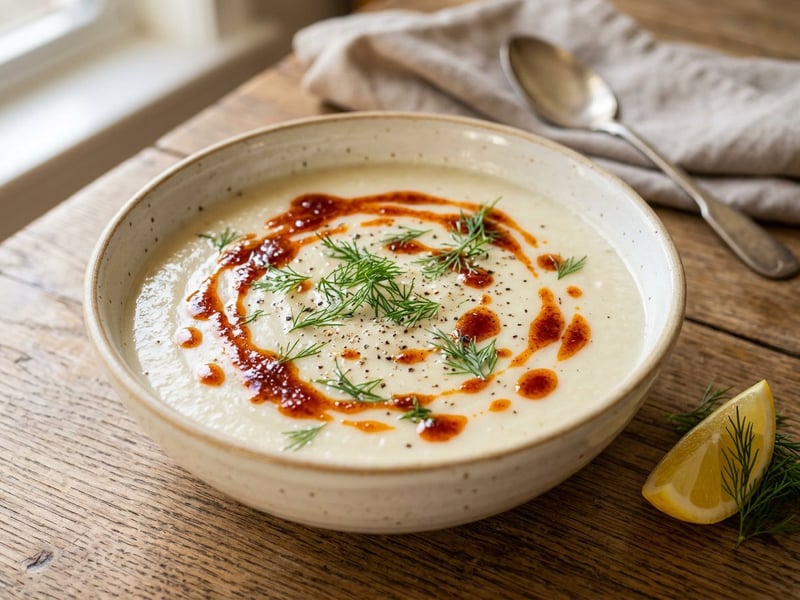 Terbiyeli Kereviz Çorbası | Türkische Selleriesuppe