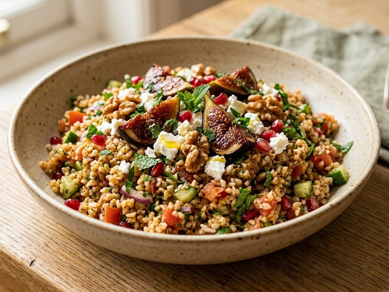Türkischer Feigen-Bulgursalat | İncirli Bulgur Salatası