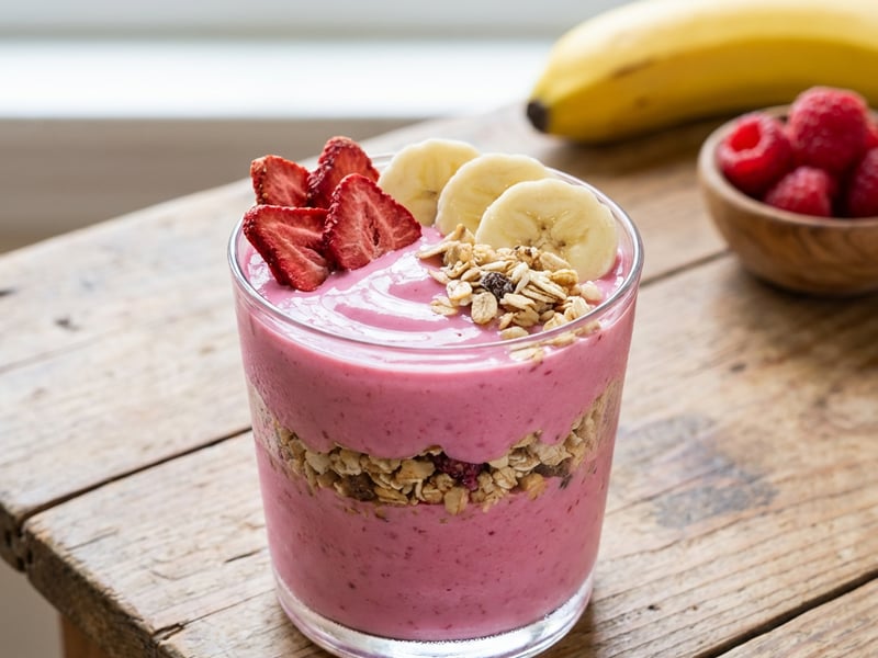 Freche Freunde: Fruity Breakfast Bowl with Muesli & Crunch