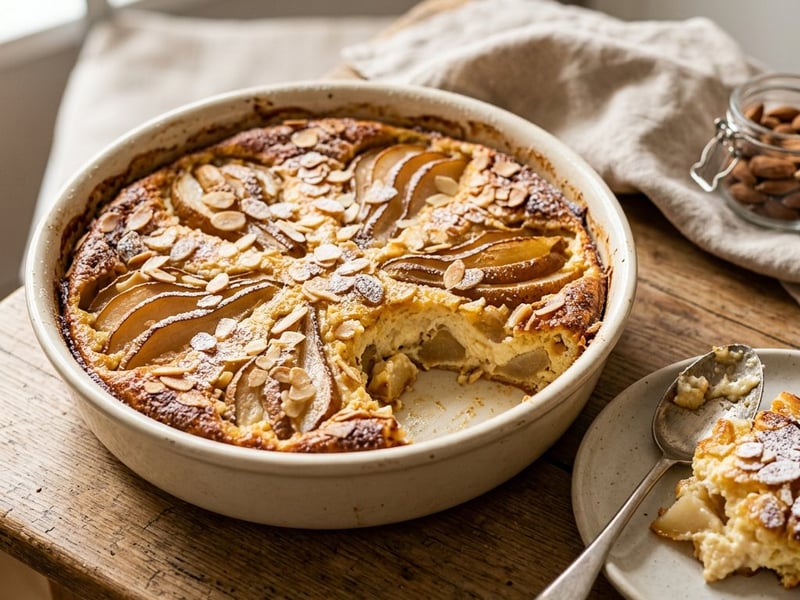 Franconian Pear and Quark Bake | Fluffy & Golden Brown