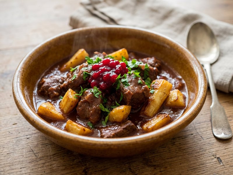 Wild Boar Goulash with Parsnips | Tender & Autumnal