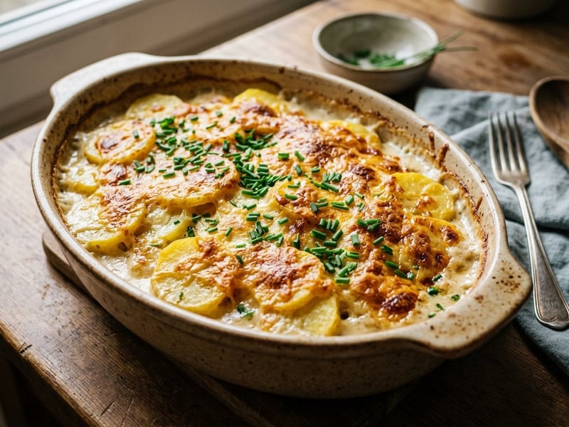 Franconian Potato and Horseradish Casserole | Hearty & Savory