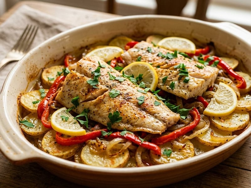 Cabracho al Horno | Spanish Oven-Baked Redfish