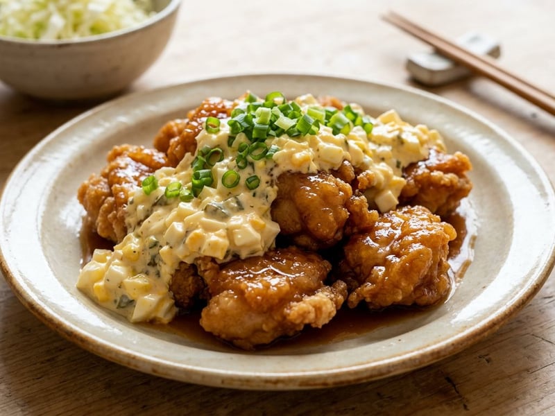 Japanese Chicken Nanban | Crispy with Sauce & Egg Tartar