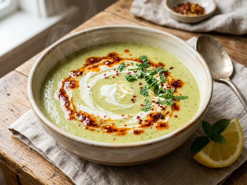 Terbiyeli Brokoli Çorbası | Türkische Brokkolisuppe