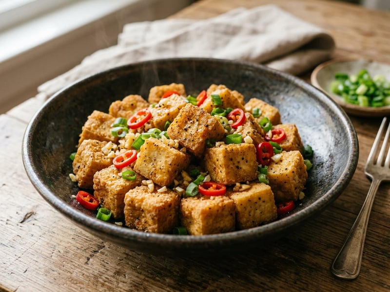Crispy Salt and Pepper Tofu | Wok Classic in 15 Min.