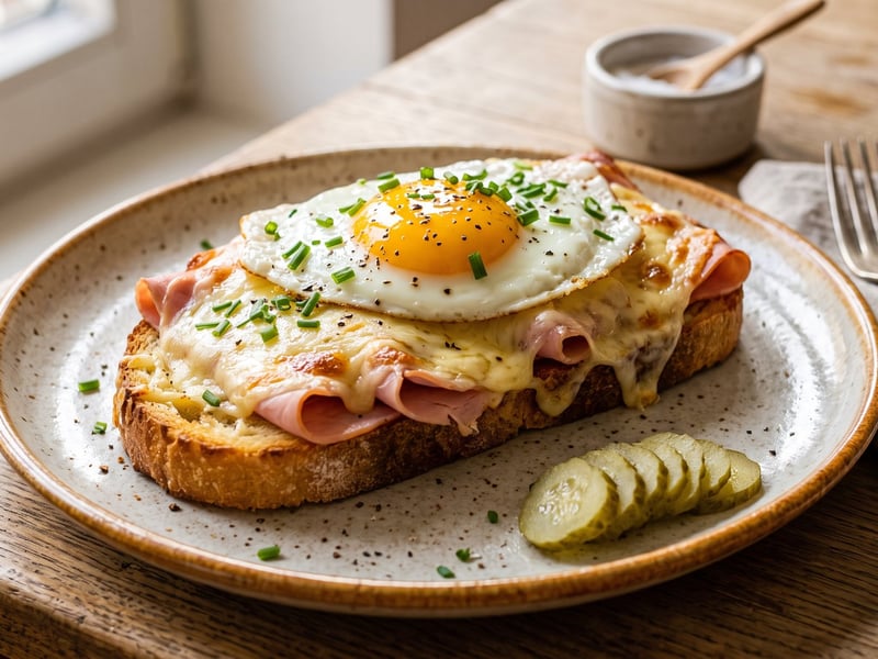 Stramme Lotte | Berlin Brunch Classic with Ham & Fried Egg