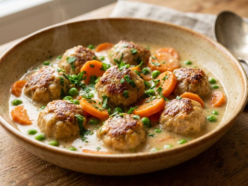 Viking Stew with Meatballs | Hearty Family Stew