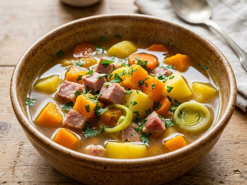 Kasseler & Pumpkin Stew | Hearty Autumn Delight