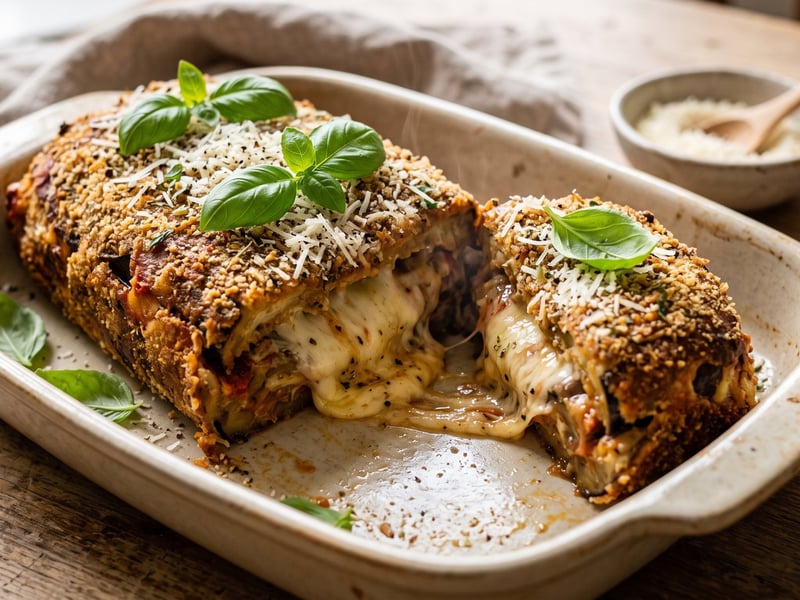 Polpettone di Melanzane | Italian Aubergine Loaf