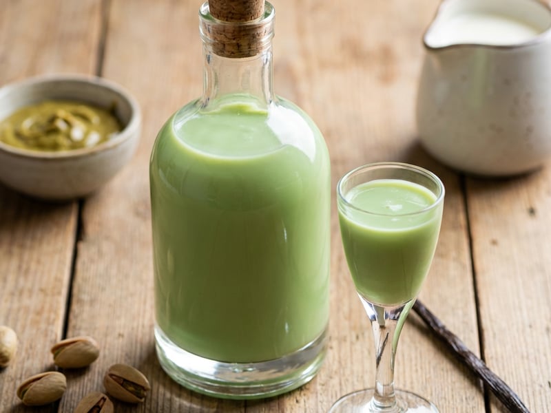 Pistachio Liqueur