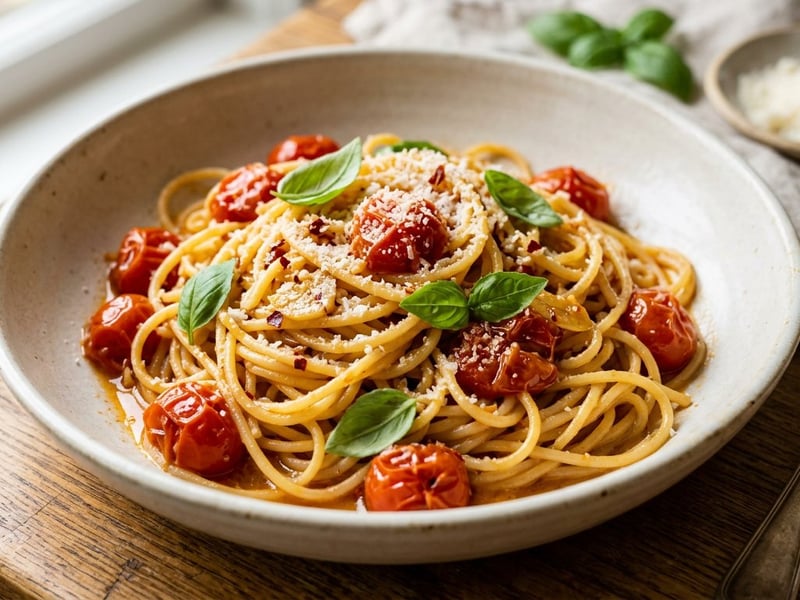 Spaghetti allo Scarpariello | Schnelle neapolitanische Pasta