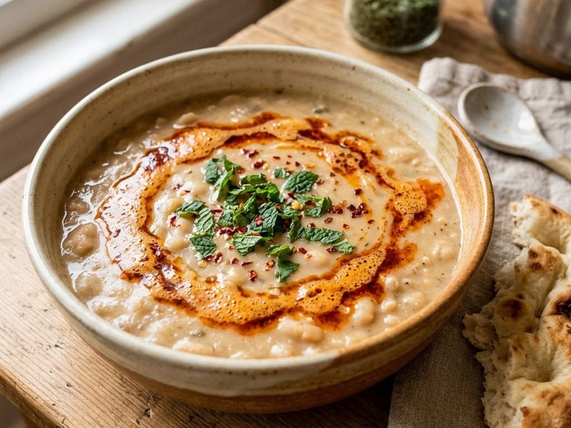 Kuru Fasulye Çorbası | Türkische weiße Bohnensuppe