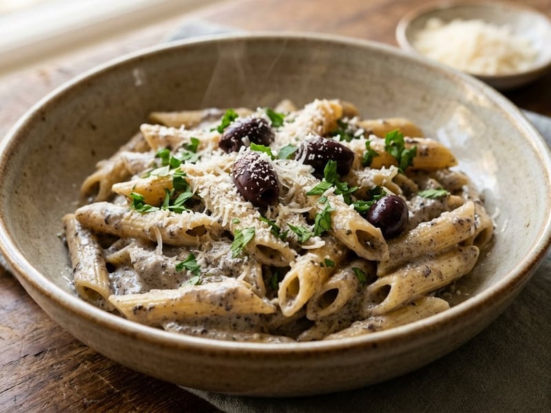 Pasta alla Cenere | Cremig & Pikant in 20 Minuten