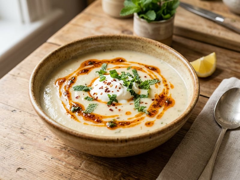 Türkische Pastinakensuppe | Pastinak Çorbası