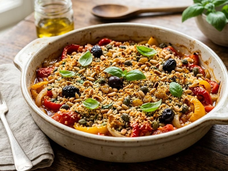 Peperoni Ammollicati al Forno | Sizilianische Ofen-Paprika