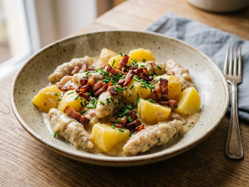 Saarländische Verheiratete | Geheirate mit Speck-Rahmsauce