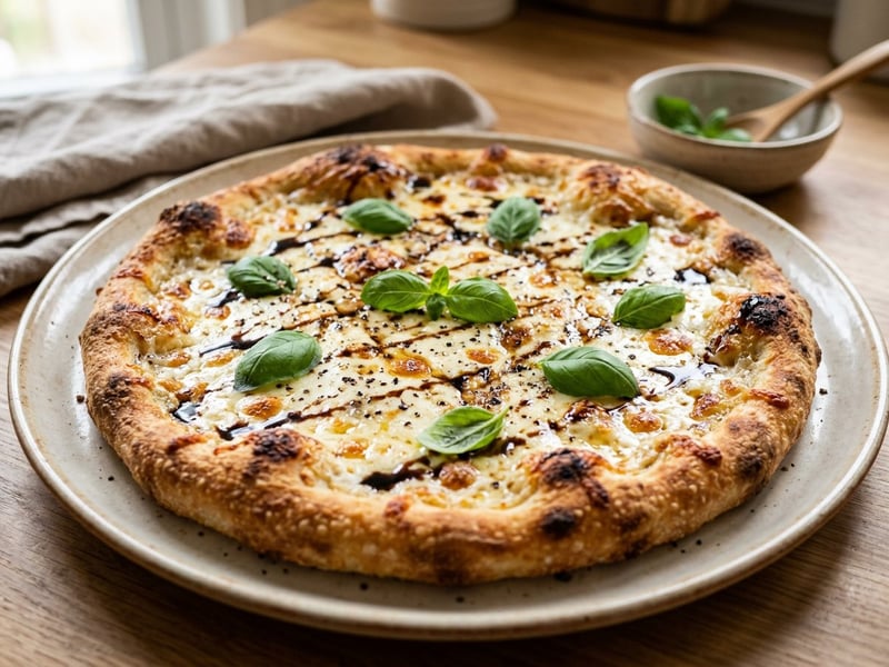 Pizza Bianca con Crema di Parmigiano | Herrlich cremig