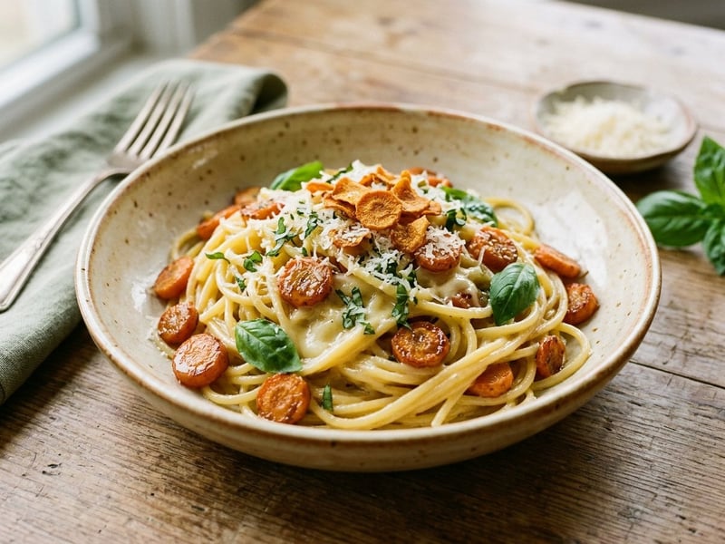 Spaghetti alla Nerano di Carote | Cremig & aromatisch