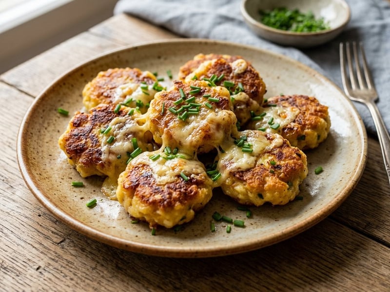 Allgäuer Kaspressknödel | Goldbraun mit würzigem Bergkäse