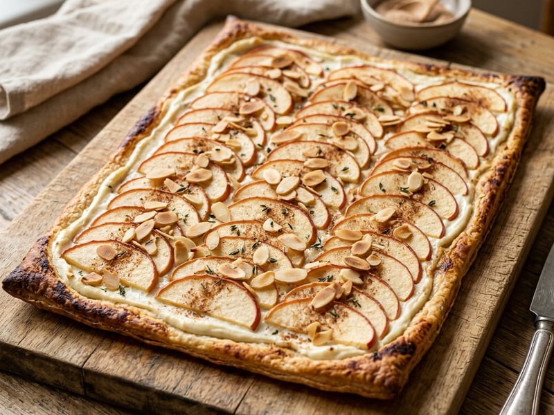 Baden Apple Flammkuchen | Crispy & Cinnamon-Sweet