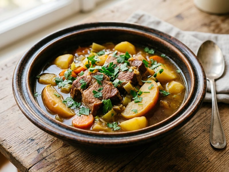 Hessian Apple Cider Stew | Hearty Braised