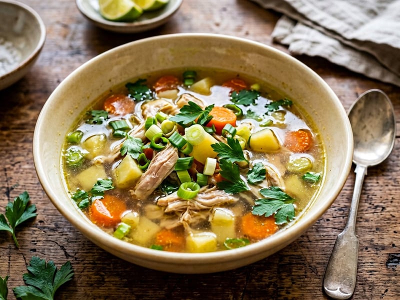 Sup Ayam Klaten | Clear Indonesian Spiced Chicken Soup