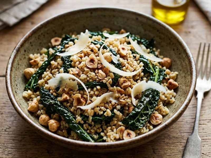 Tuscan Bulgur Salad with Cavolo Nero | Autumn Delight